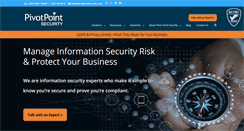 Desktop Screenshot of pivotpointsecurity.com